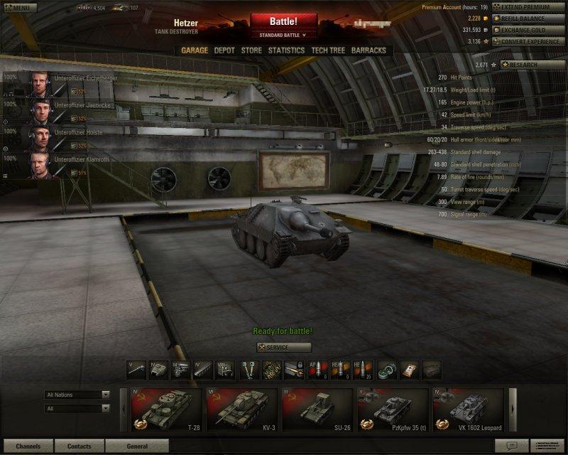 Tank Destroyer's Guide - Premium Account