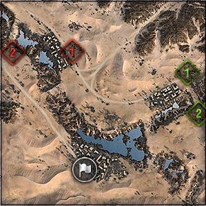 Sand River - Map World of Tanks