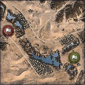 Sand River - Map World of Tanks