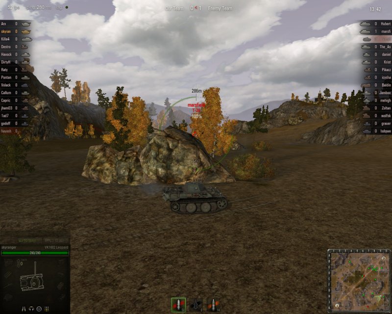 World Of Tanks The Game Screen