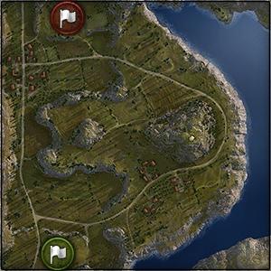 Cliff - Map World of Tanks