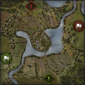 Komarin - Map World of Tanks