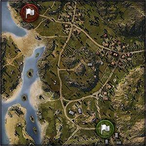 Mines - Map World of Tanks